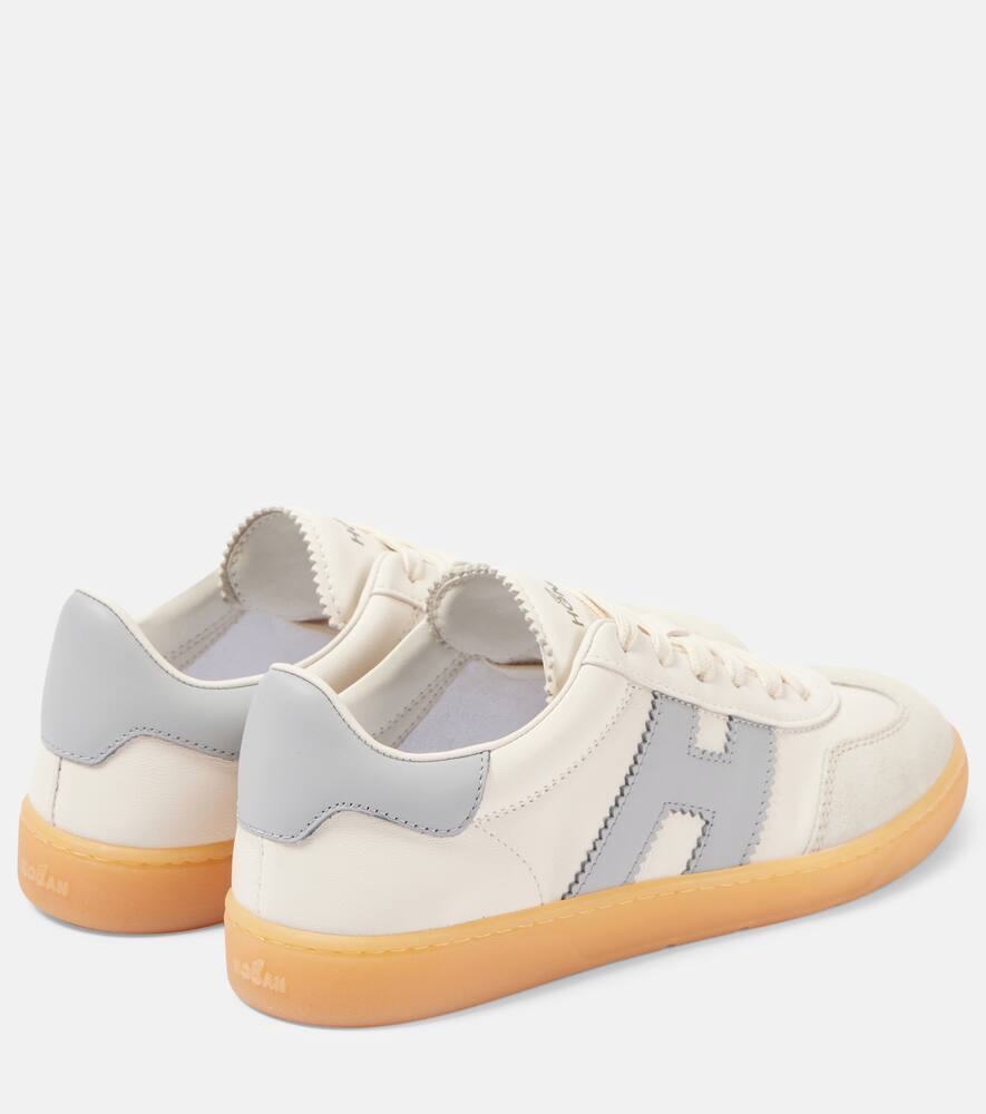 Кроссовки кожаные с отделкой из замши Hogan, B013+C002+U006 — фото 2