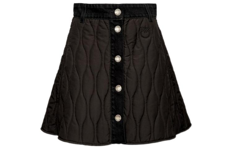 

Повседневная короткая юбка женская черная PINKO
