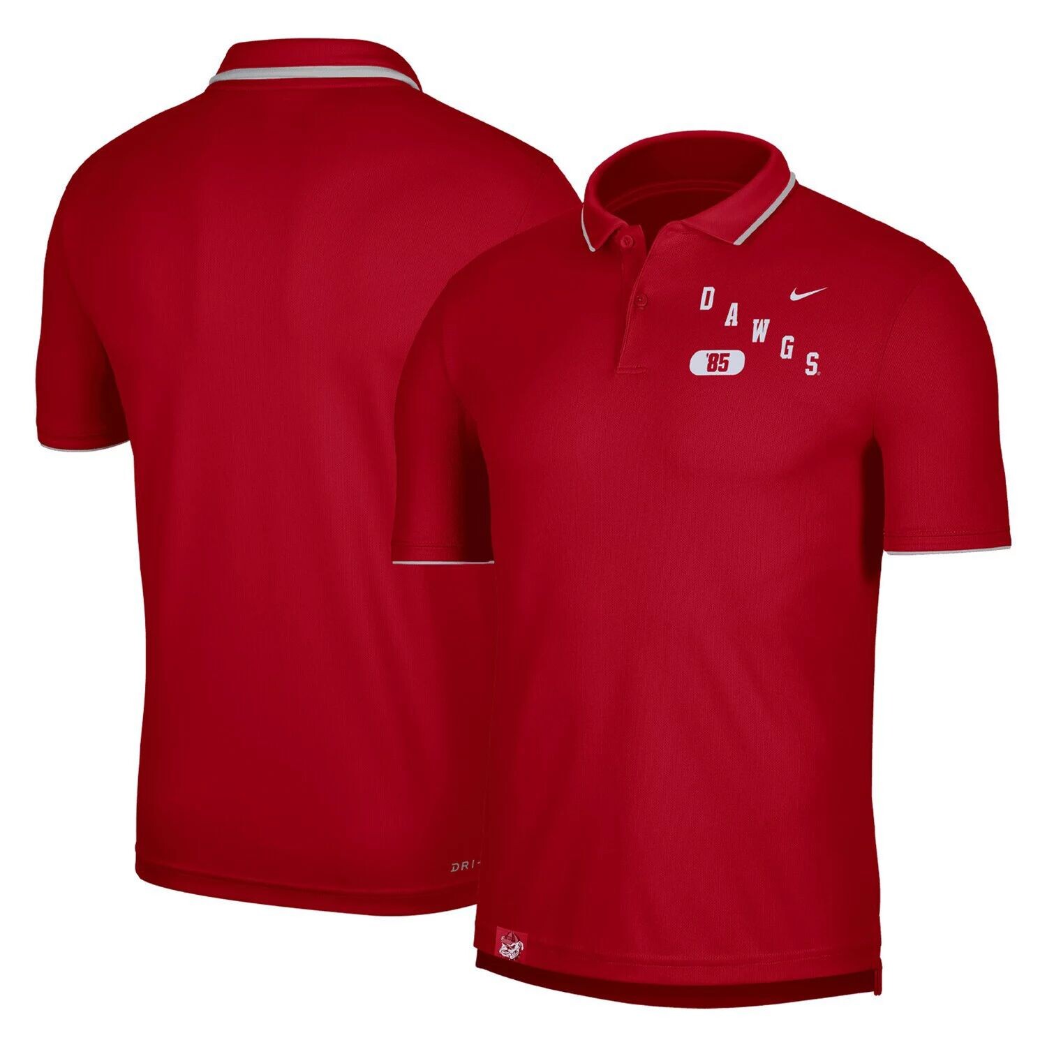 

Мужское поло Red Georgia Bulldogs Wordmark Performance Nike
