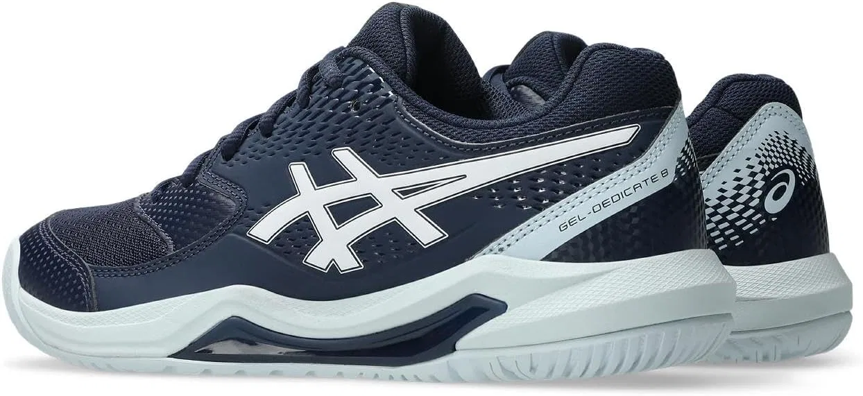 Кроссовки теннисные ASICS Gel-Resolution 9, Midnight White — фото 2