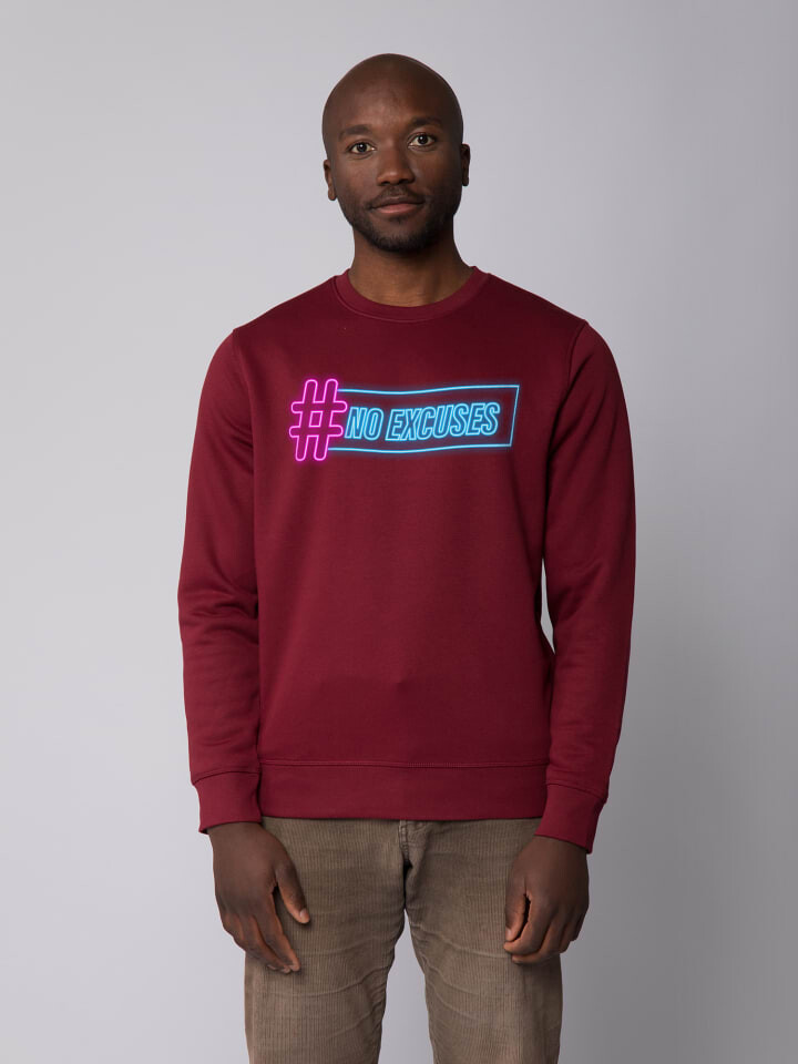 

Толстовка wat Apparel No Excuses, цвет weinrot