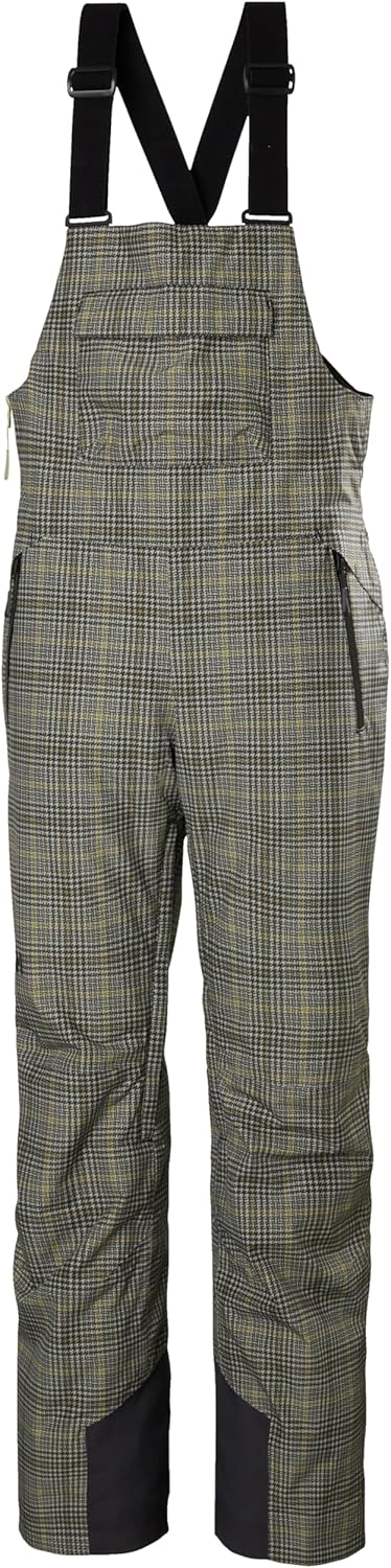 

Легендарные утепленные брюки-комбинезон Helly-Hansen для женщин - прочные, водонепроницаемые, дышащие брюки для лыжных приключений Helly Hansen, 757 Pebble Broxburn Plaid Aop