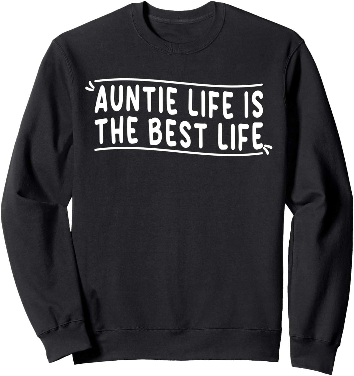 

Толстовка «Антижизнь - лучшая жизнь» Funny Quote Lover Typography Designs Store, черный