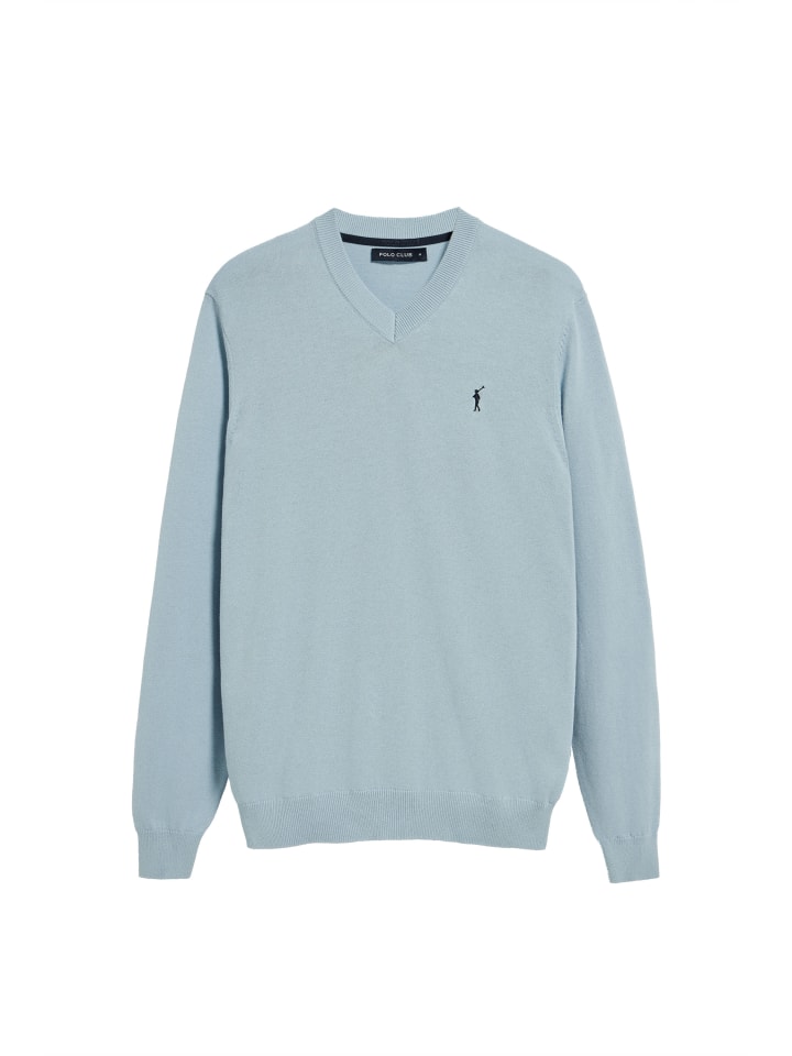 

Пуловер Polo Club, цвет babyblau