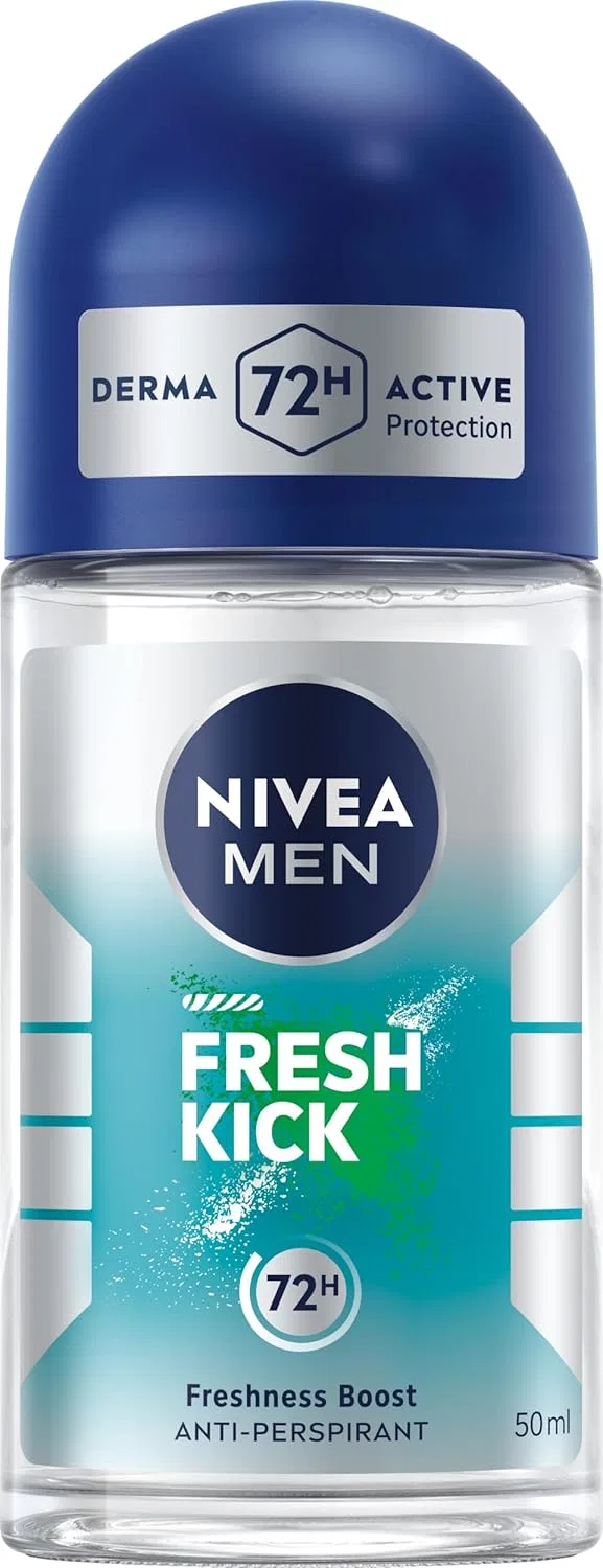Мужской шариковый антиперспирант NIVEA MEN Fresh Kick 48 ч, 50 мл Nivea