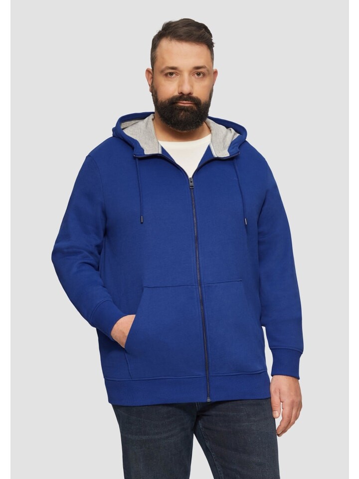 

Переходная куртка s.Oliver Sweatshirt Jacke langarm, синий