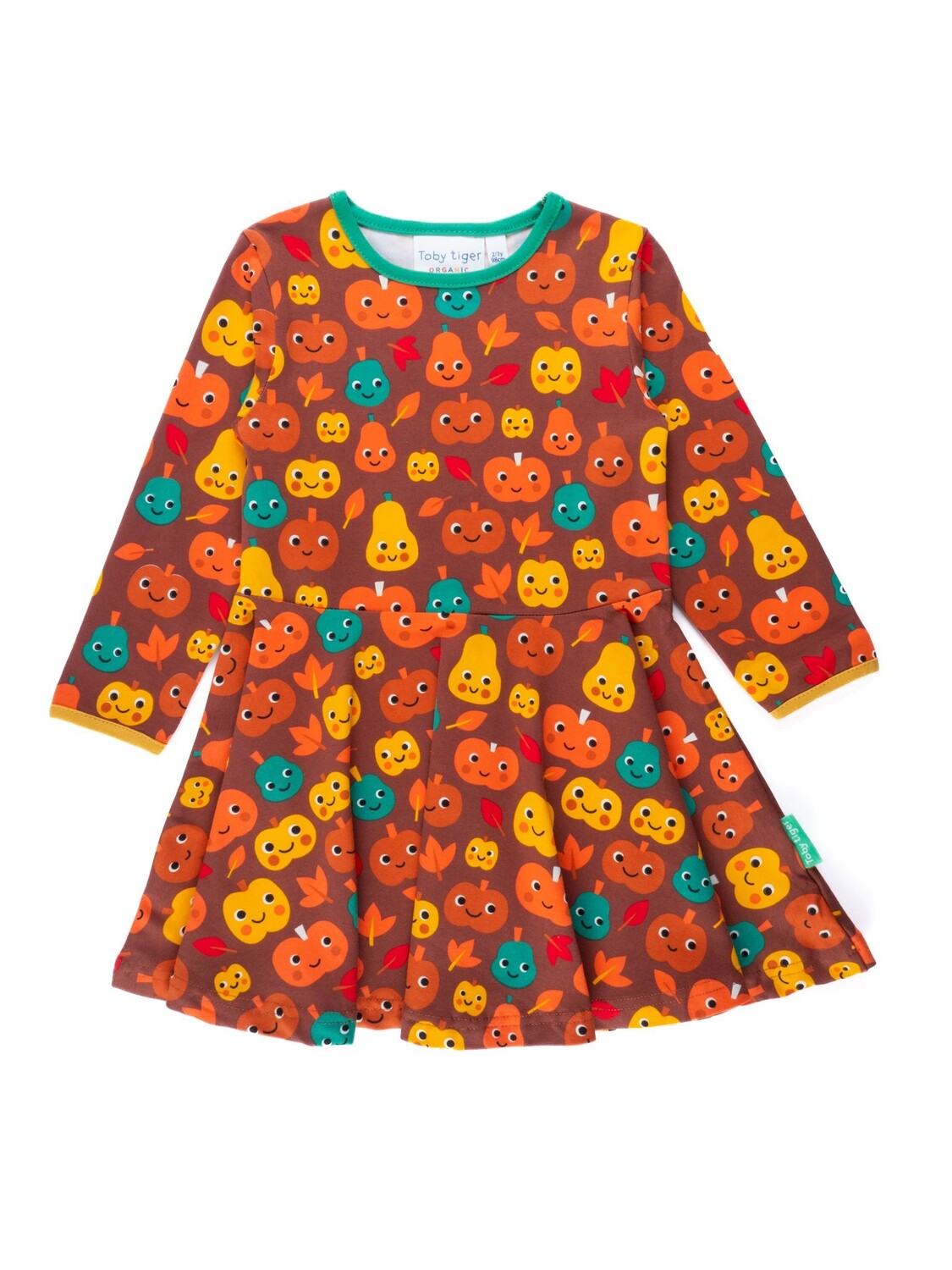 

Платье Toby Tiger Skater mit Kürbis Print, оранжевый