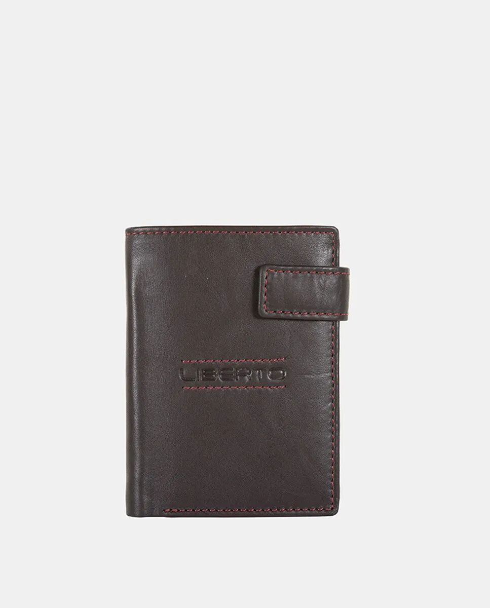 

American Wallet Мужской кошелек Liberto, коричневый