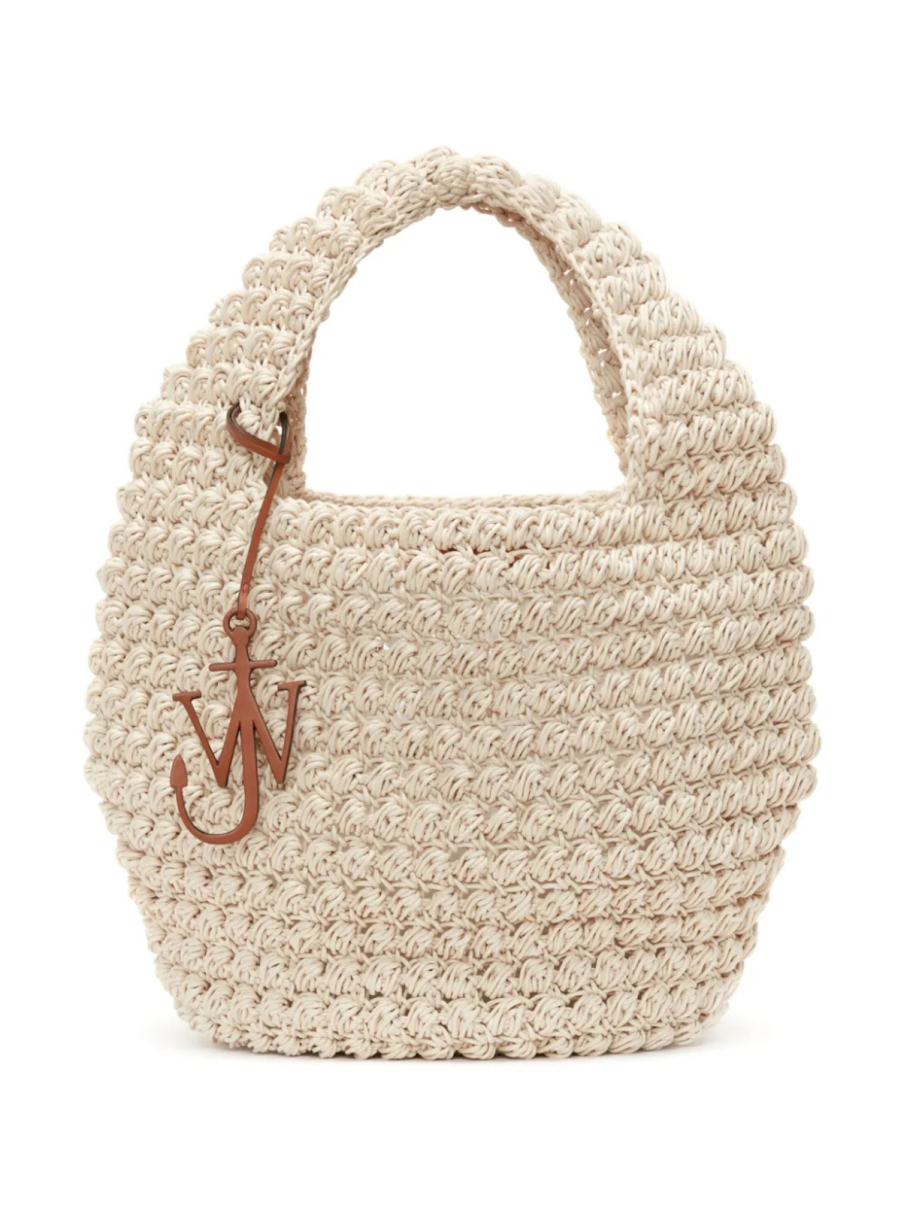 

JW Anderson большая сумка-корзина Popcorn, нейтральный