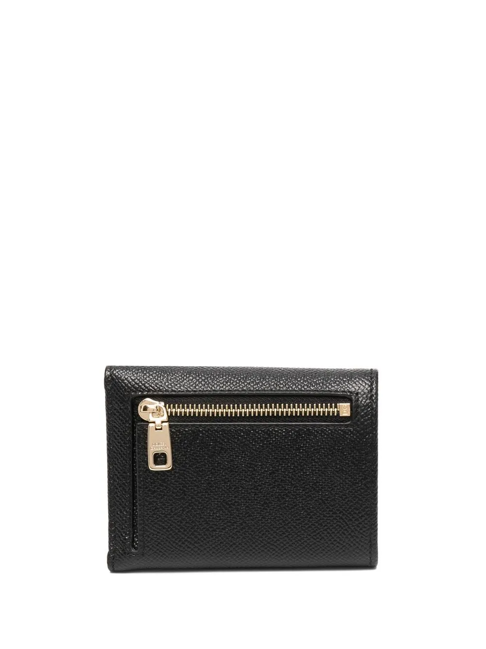 Кошелек с металлическим логотипом DOLCE & GABBANA, черный — фото 2