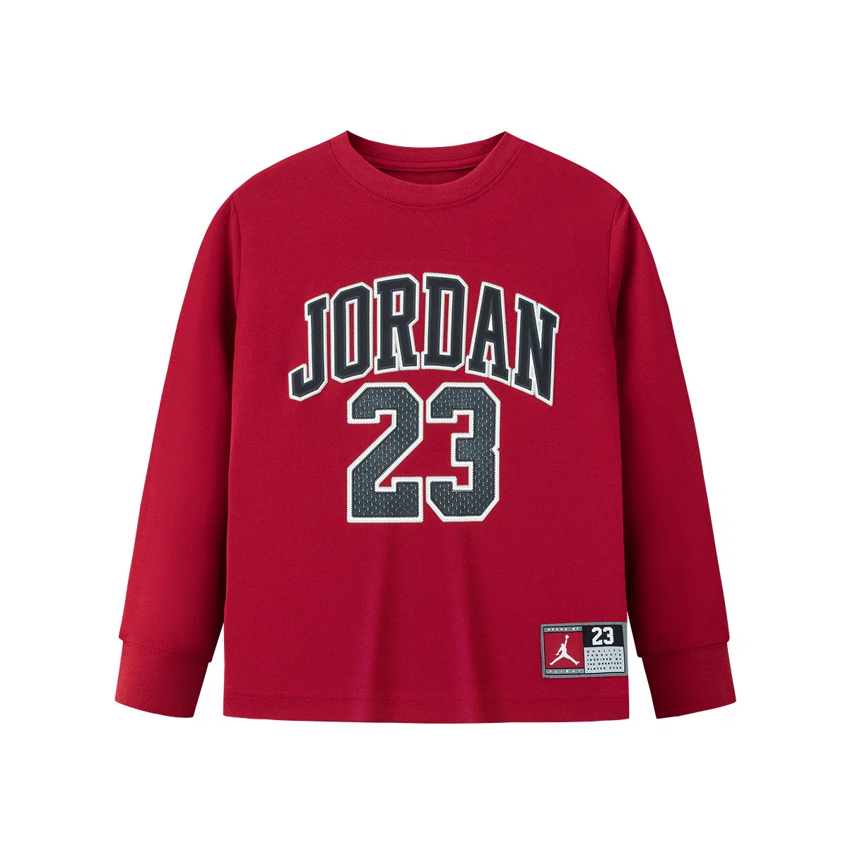 Футболка с длинным рукавом Bull Red для подростков Jordan