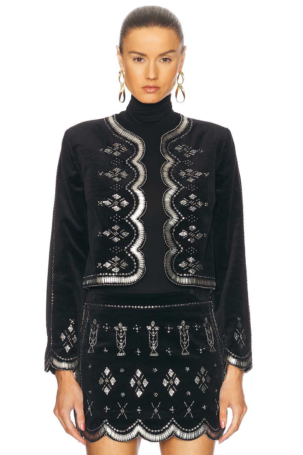

Куртка Hady Isabel Marant, Black & Silver