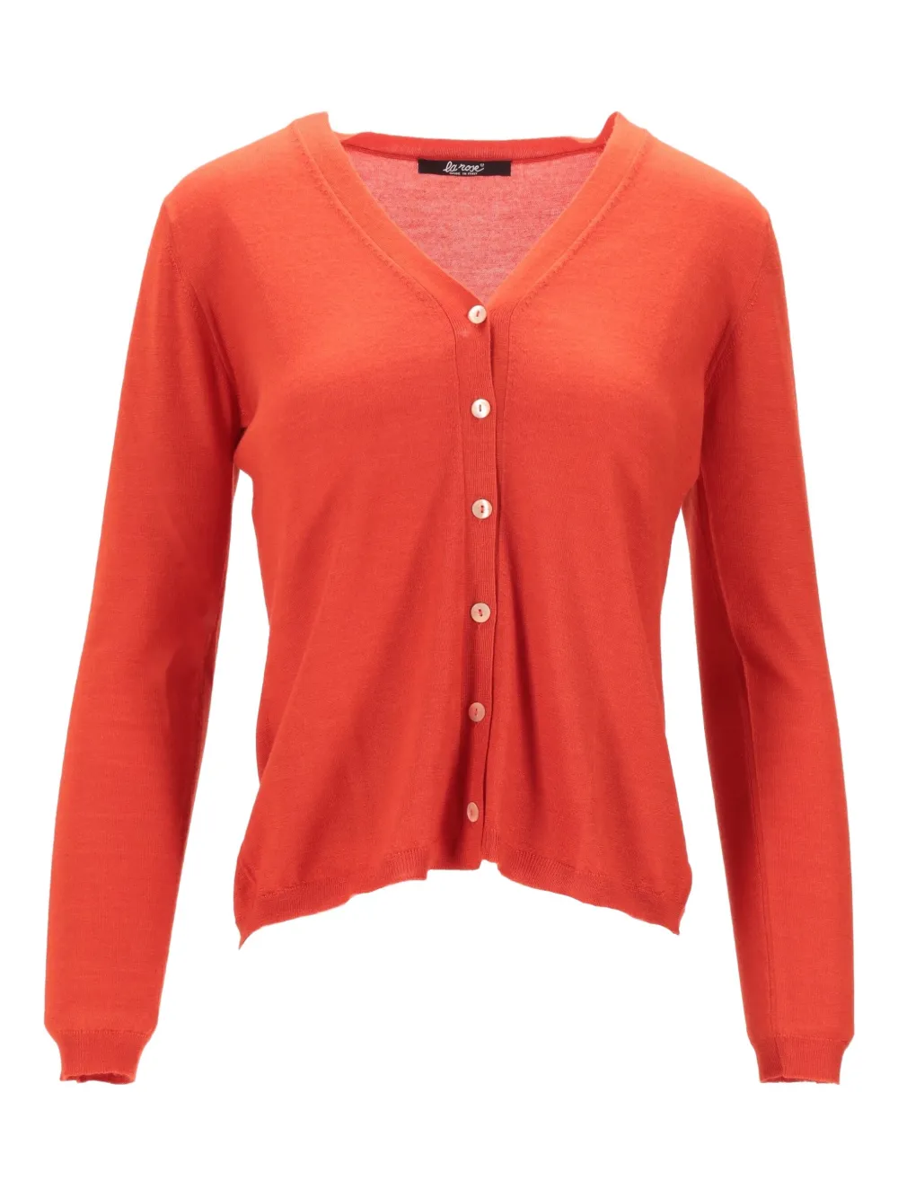 

Кардиган с V-образным вырезом La Rose, оранжевый