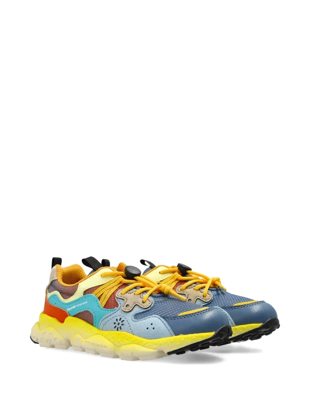 Кроссовки Yamano 3 с цветочным мотивом FLOWER MOUNTAIN KIDS, синий