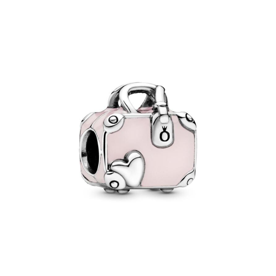 

Шарм Pink Travel Bag Pandora, стерлинговое серебро