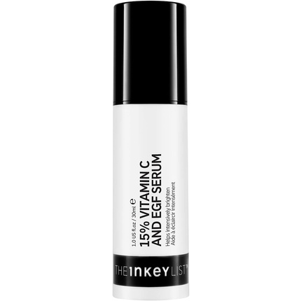 

Сыворотка INKEY List 15% с витамином C и EGF интенсивно осветляет все типы кожи 30 мл The Inkey List