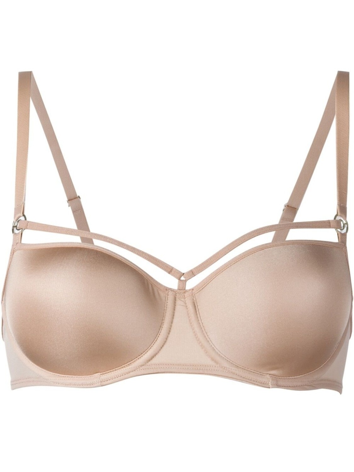 

Marlies Dekkers блестящий бюстгальтер, нейтральный цвет