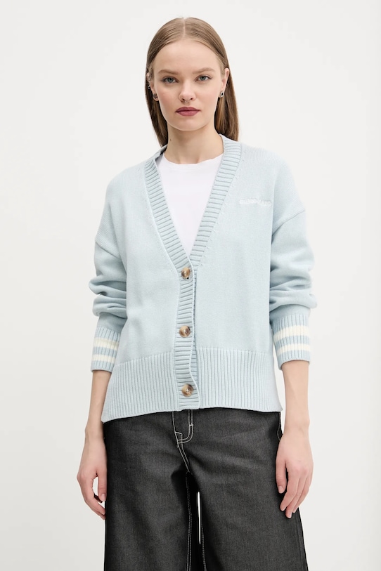 

Хлопковый кардиган Guess Jeans, синий