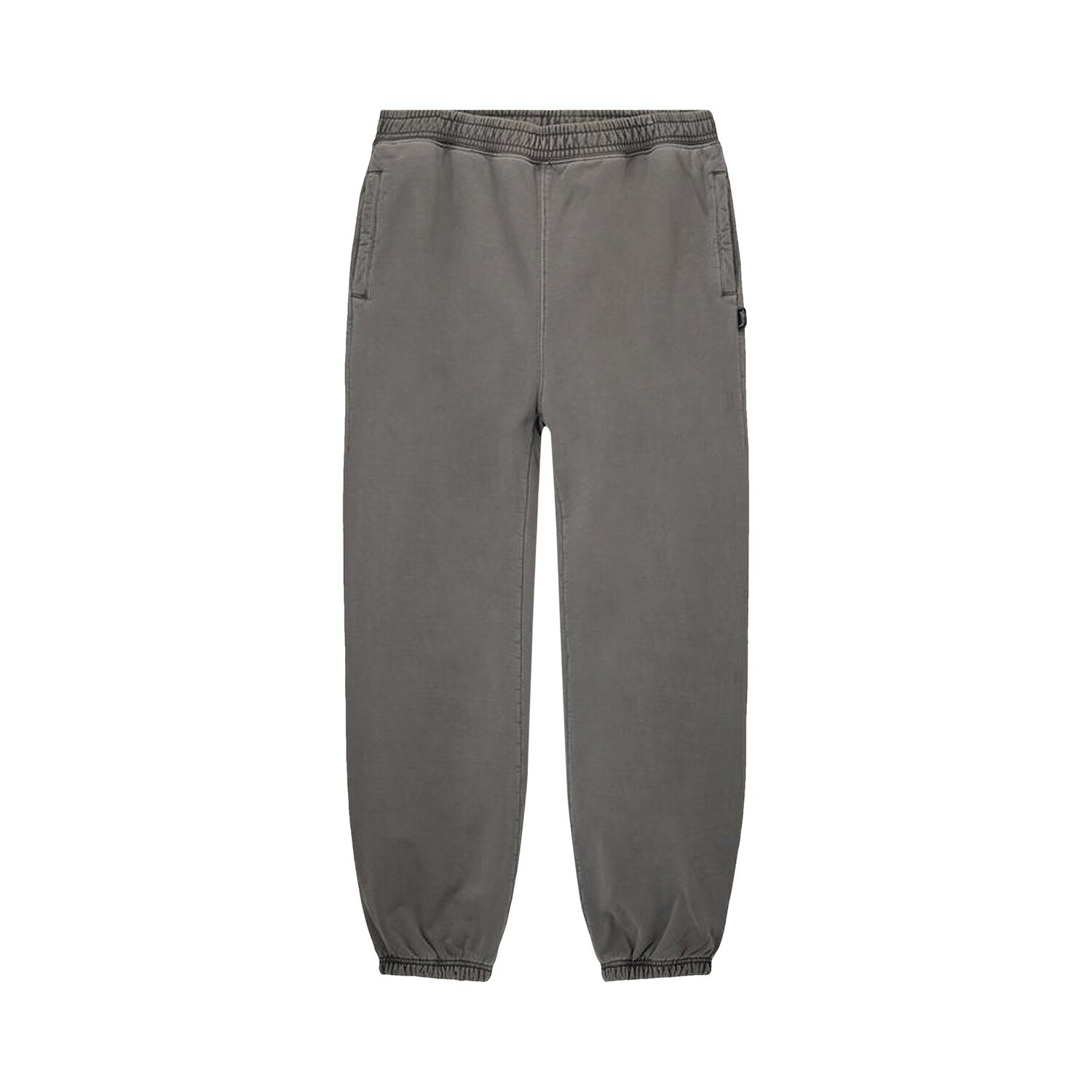 

Штаны Stussy из флиса, окрашенного в пигмент, темно-серый
