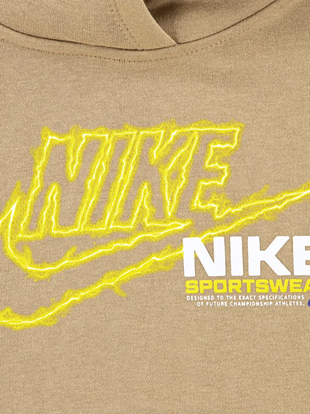 Спортивный костюм с логотипом Nike Kids, нейтральный — фото 4
