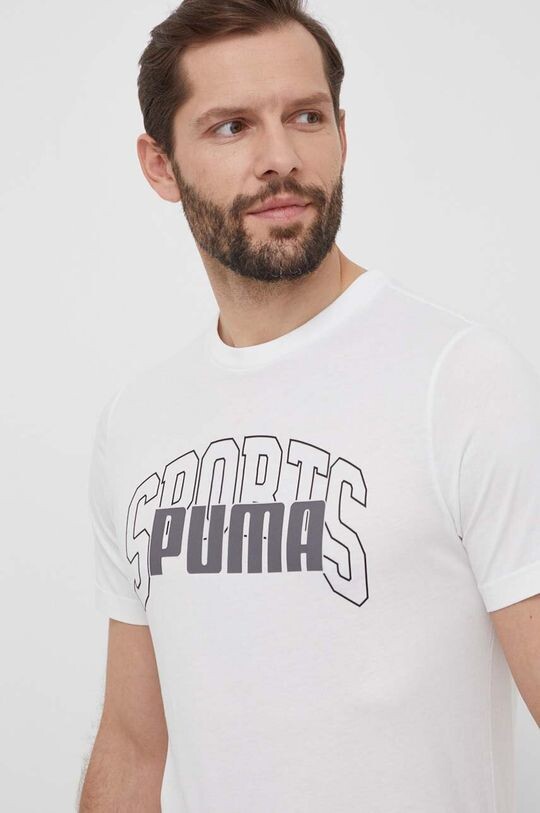 

Хлопковая футболка Puma, белый