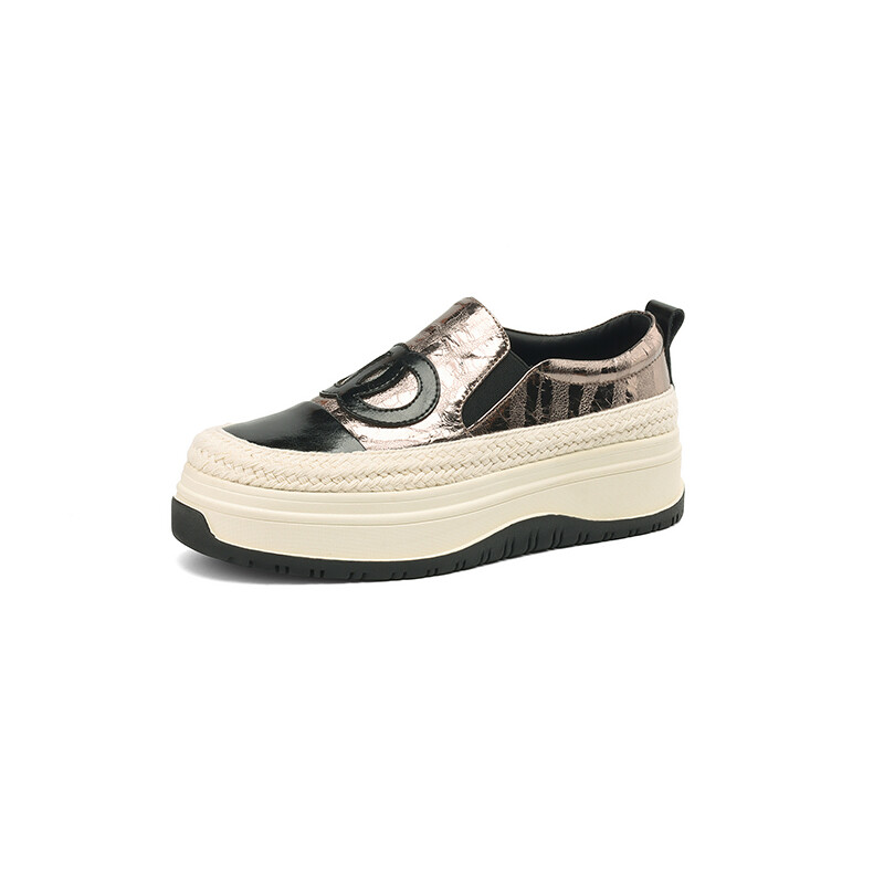 Туфли женские повседневные Women's Casual Shoes Women's Aiqinisha, цвет Gunmetal — фото 2