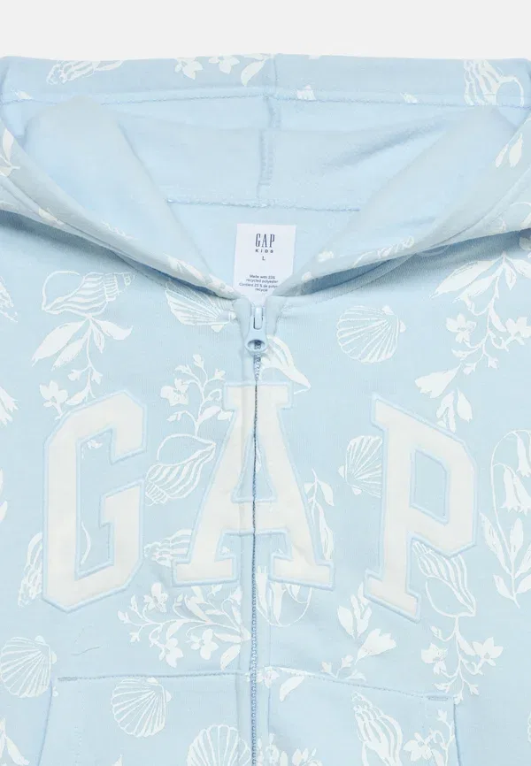 Толстовка на молнии Heritage, Gap, синий — фото 4