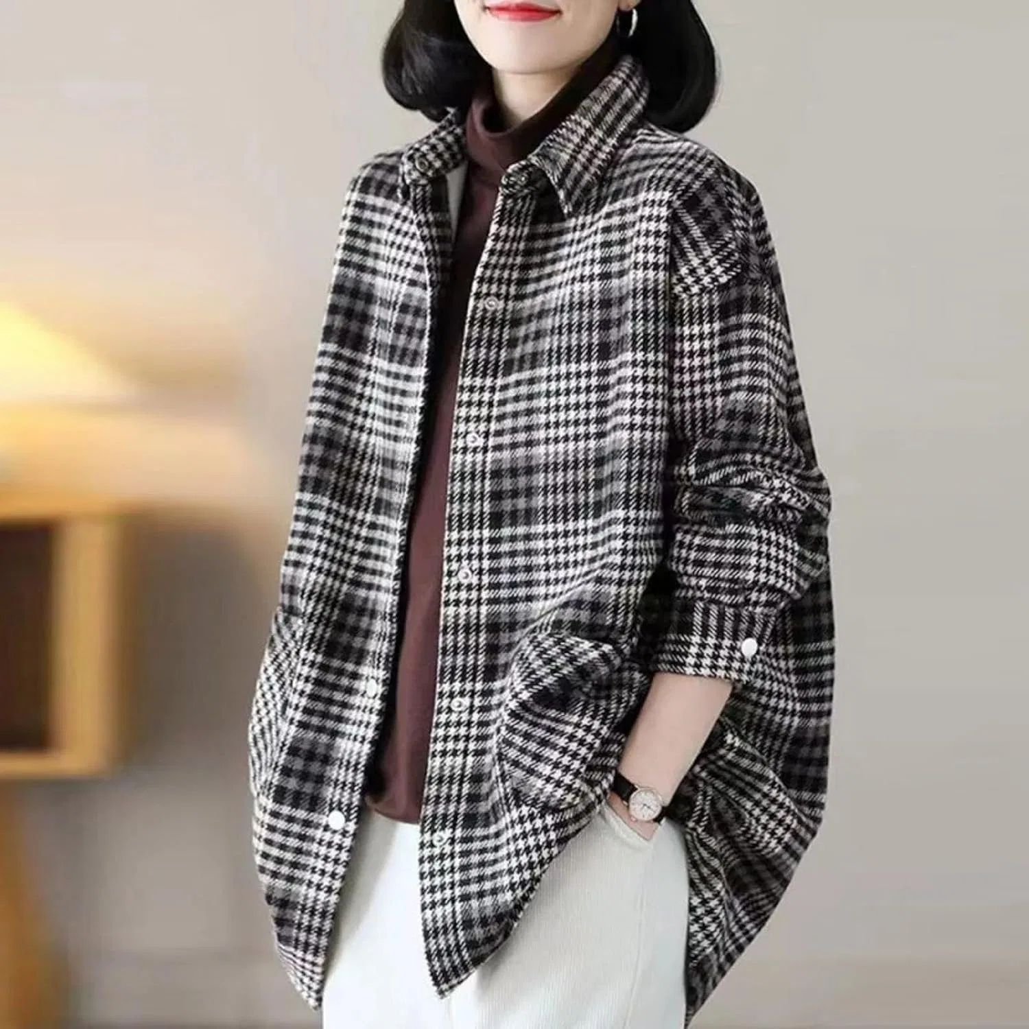 Блуза свободная из коллекции Clothing Shoes Jewelry, черный — фото 2