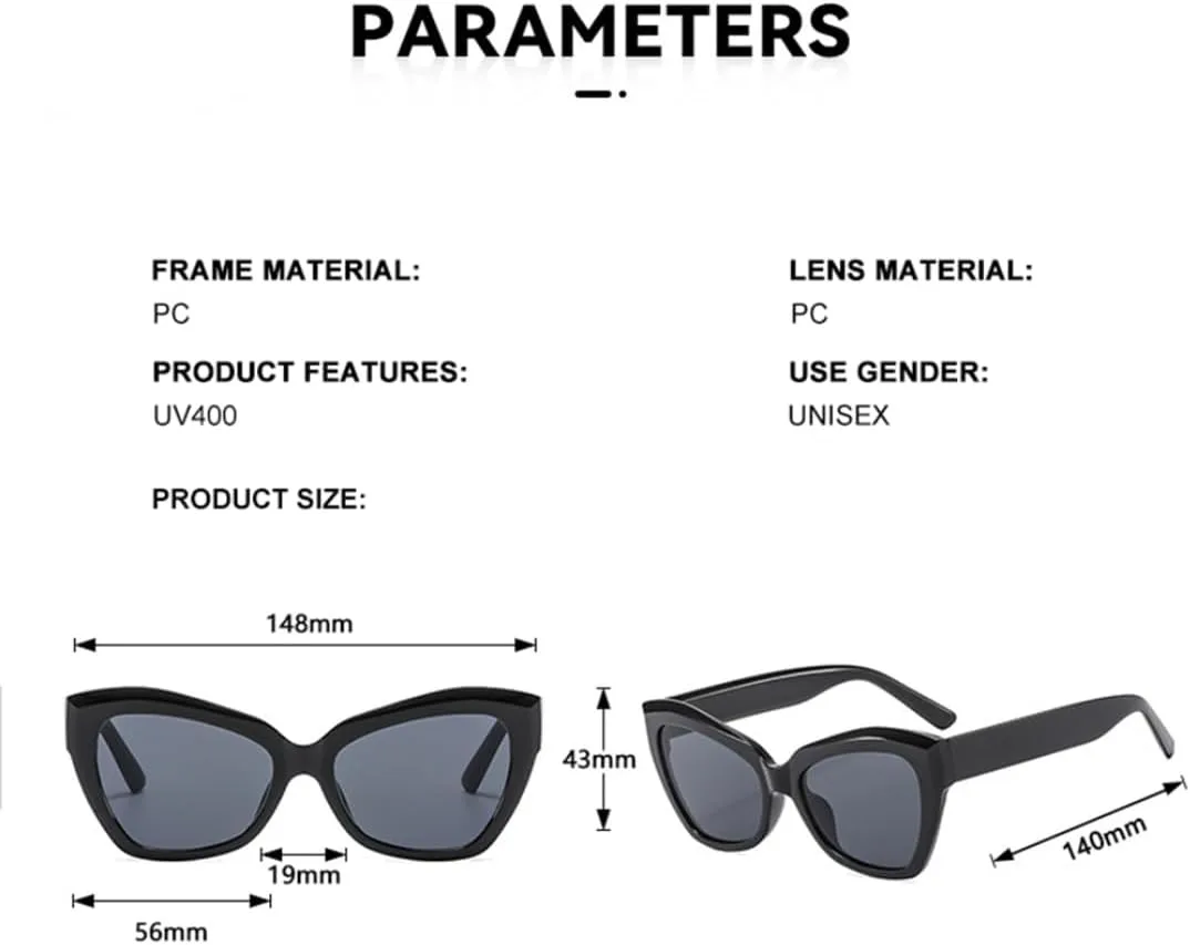 

Ретро-модные солнцезащитные очки для женщин и мужчин, классический винтажный стиль, защита от УФ-излучения UV400, для активного отдыха VFDHN, Transparent Tea
