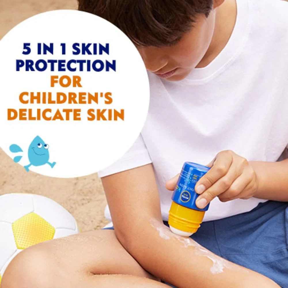 Солнцезащитный крем для детей SPF 50 Nivea Sun 50 мл — фото 4
