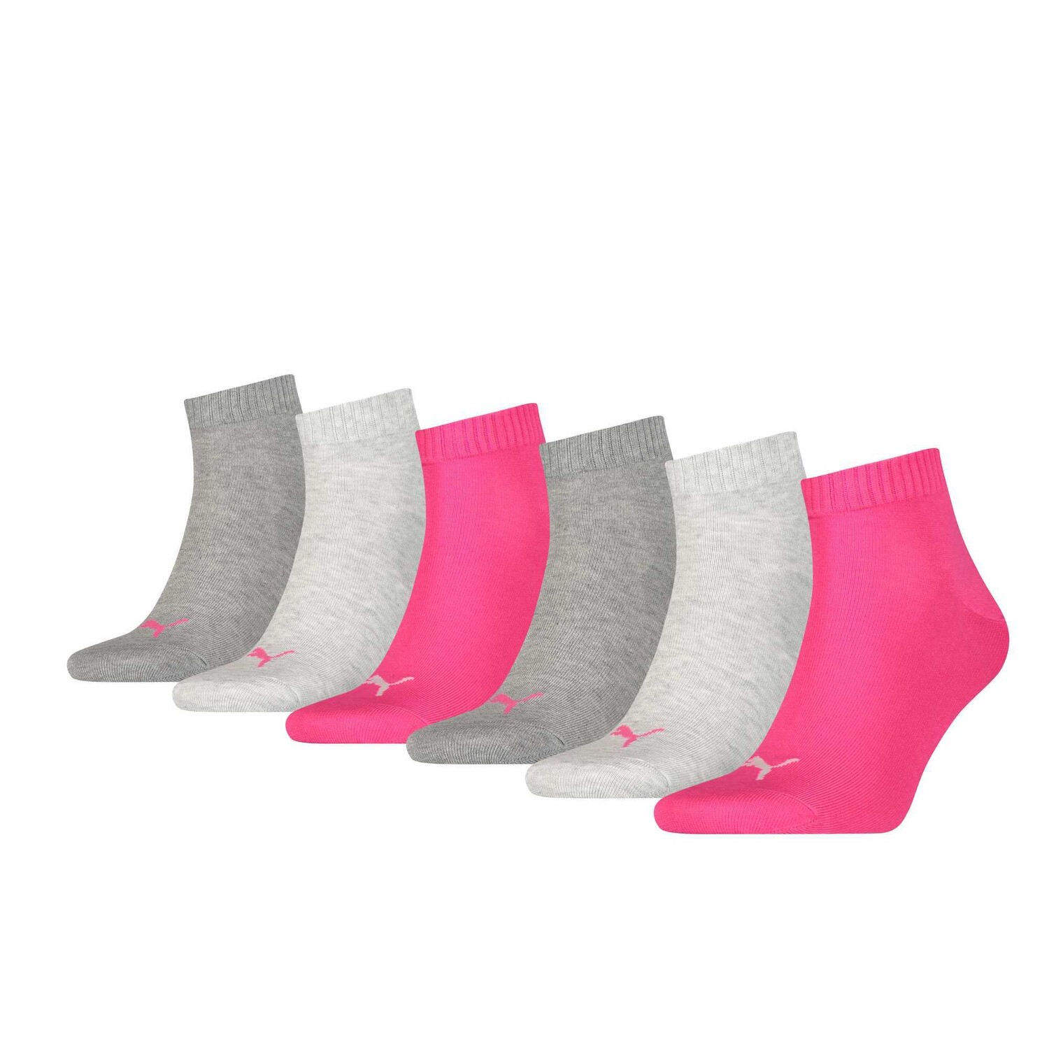 

Носки Puma 6 шт, цвет Grau/Pink