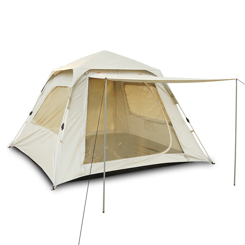 

Палатка Jingdian Guangnian Cloud Grey (палатка с двумя дверями и двумя окнами) 5-8 человек (240/240/155 см)