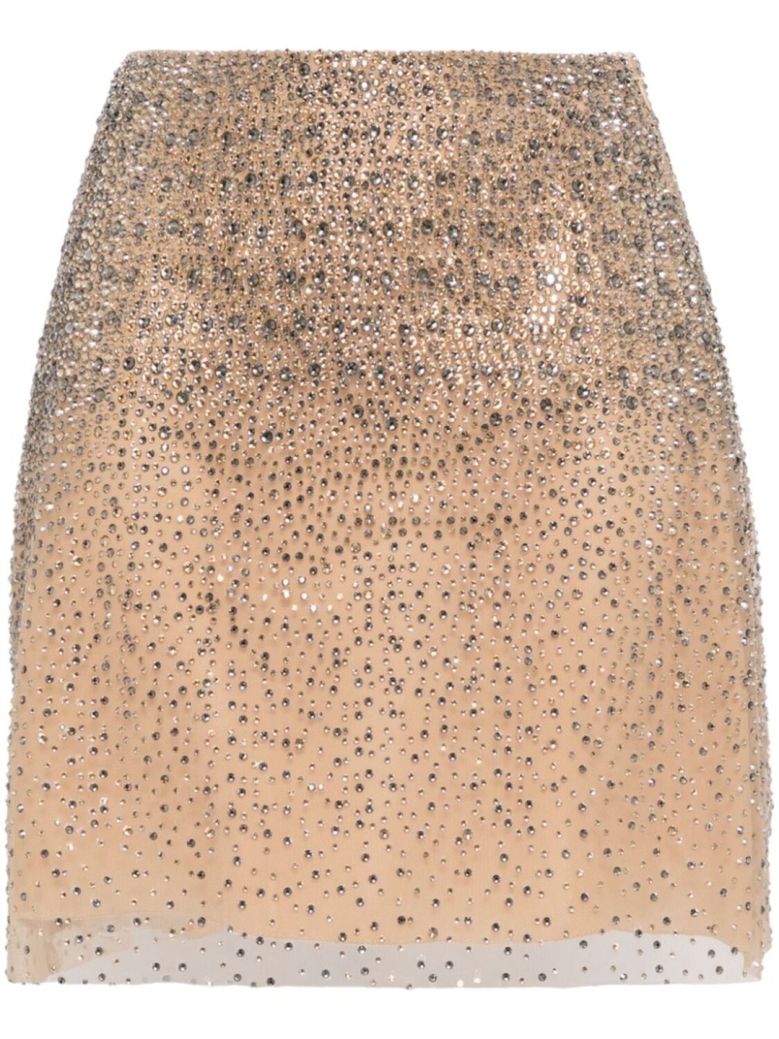 

Ermanno Scervino мини-юбка с кристаллами, нейтральный цвет
