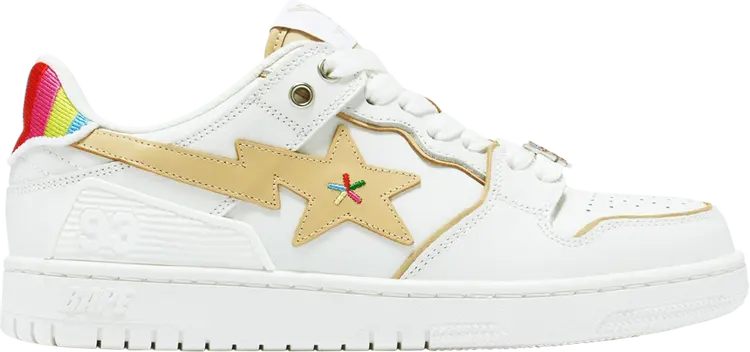 

Кроссовки BAPY x Wmns Sk8 Sta 'Rainbow', белый