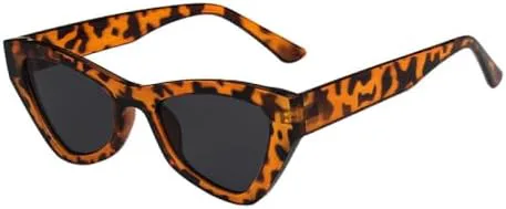 

Солнцезащитные очки с леопардовым принтом 2027 года для женщин, ретро-оправа, мужские солнцезащитные очки с защитой от УФ-излучения UV400 MTZJH, Leopard Grey