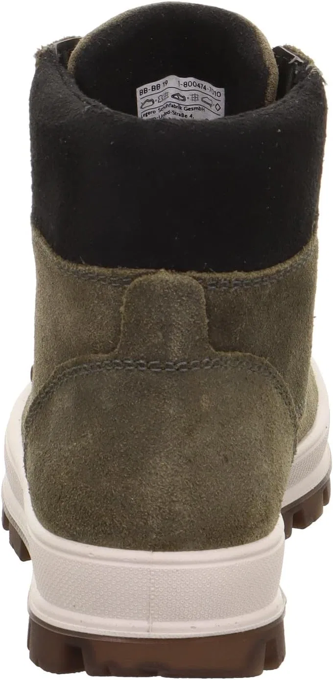 Детские зимние ботинки Superfit Tedd с теплой подкладкой и мембраной Gore-Tex, зеленые, модель 7010 — фото 3