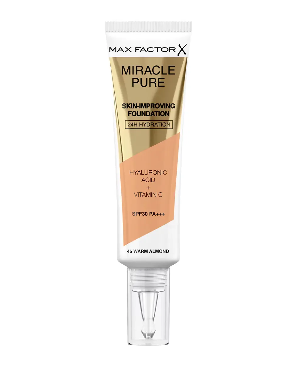 Тональная основа Miracle Pure Max Factor, 45