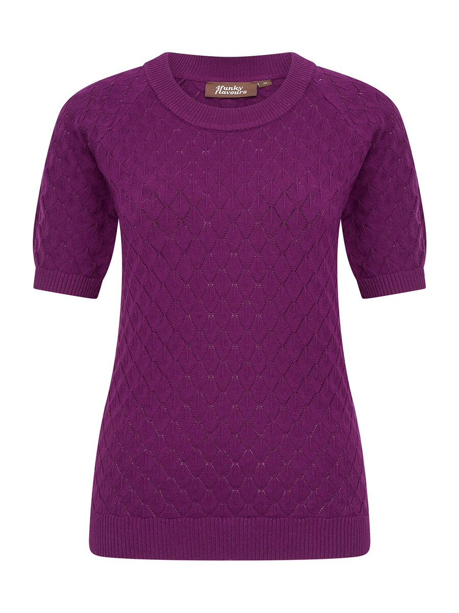 

Футболка 4funkyflavours Shirt Never Be Another You, цвет aubergine