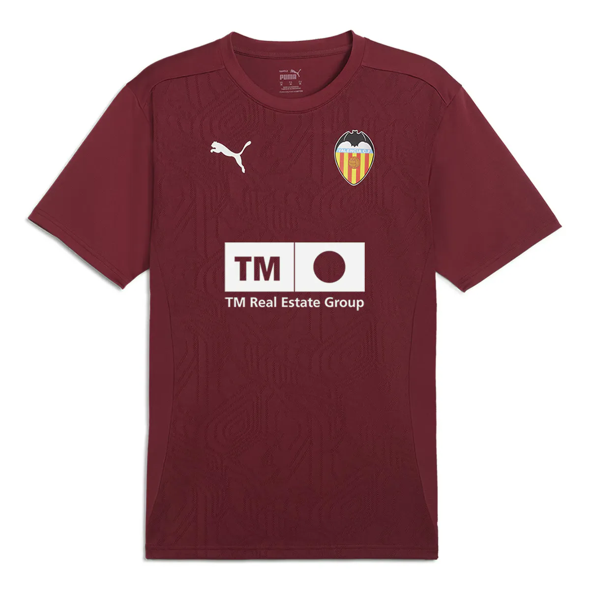 

Valencia CF 2024-2025 детская тренировочная футболка Puma, красный
