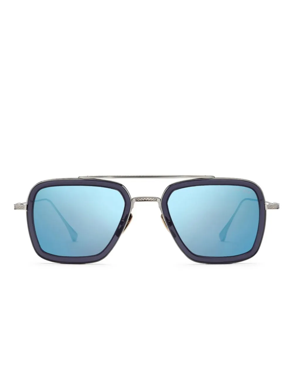 

Солнцезащитные очки в геометричной оправе Dita Eyewear, серый