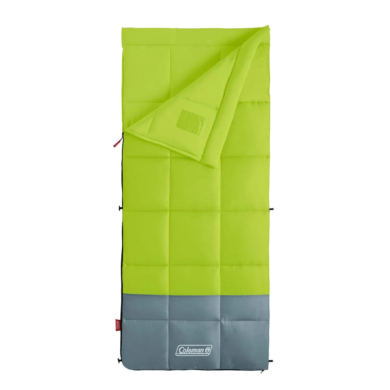 

Компактный спальный мешок 30F прямоугольный Coleman, Green