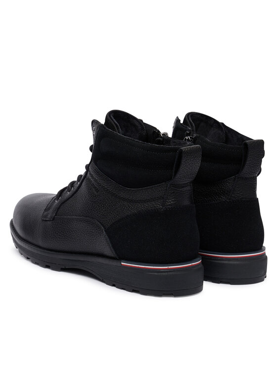 Туфли на шнуровке Corporate W FM0FM05606 Tommy Hilfiger, черный — фото 3