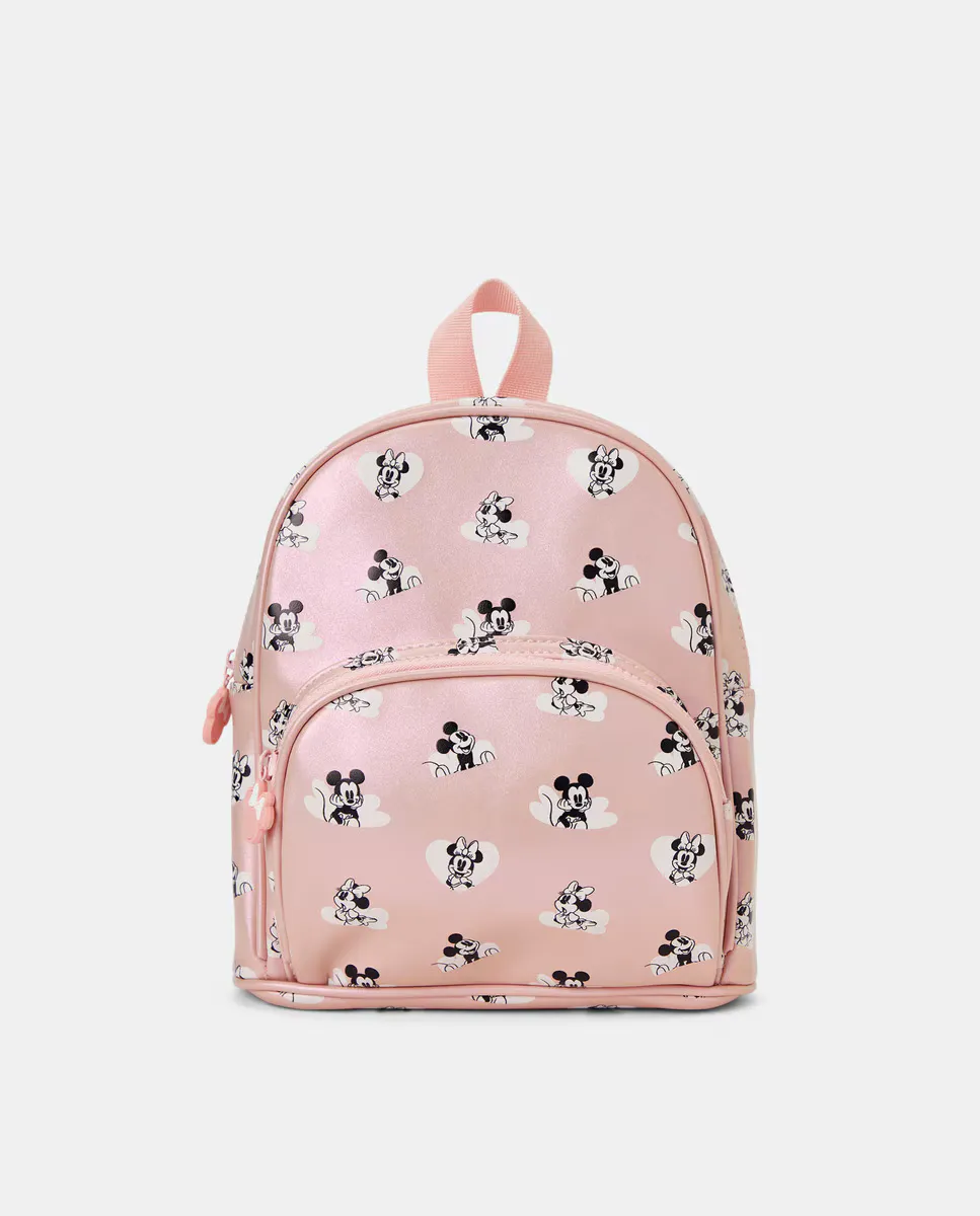 

Сумка-рюкзак с деталями Микки Мауса Kids El Corte Inglés, розовый