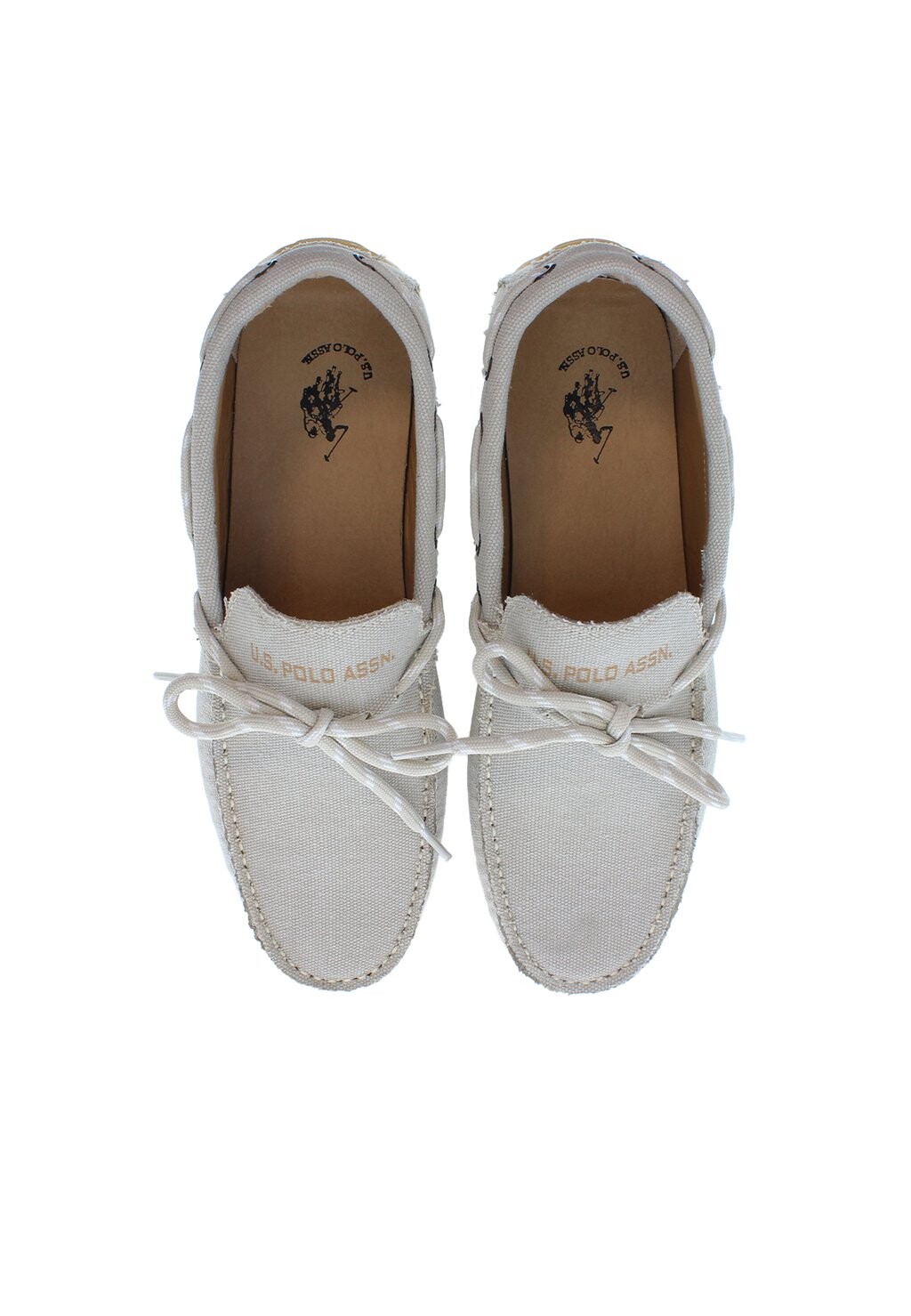 

Мокасины RIVER U.S. Polo Assn., бежевый