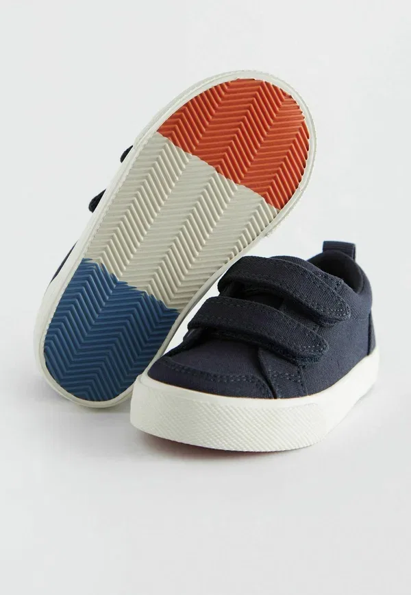 Кроссовки для малышей Next, Wide fit cars baby touch strap trainer baby shoes, темно-синий канвас — фото 3