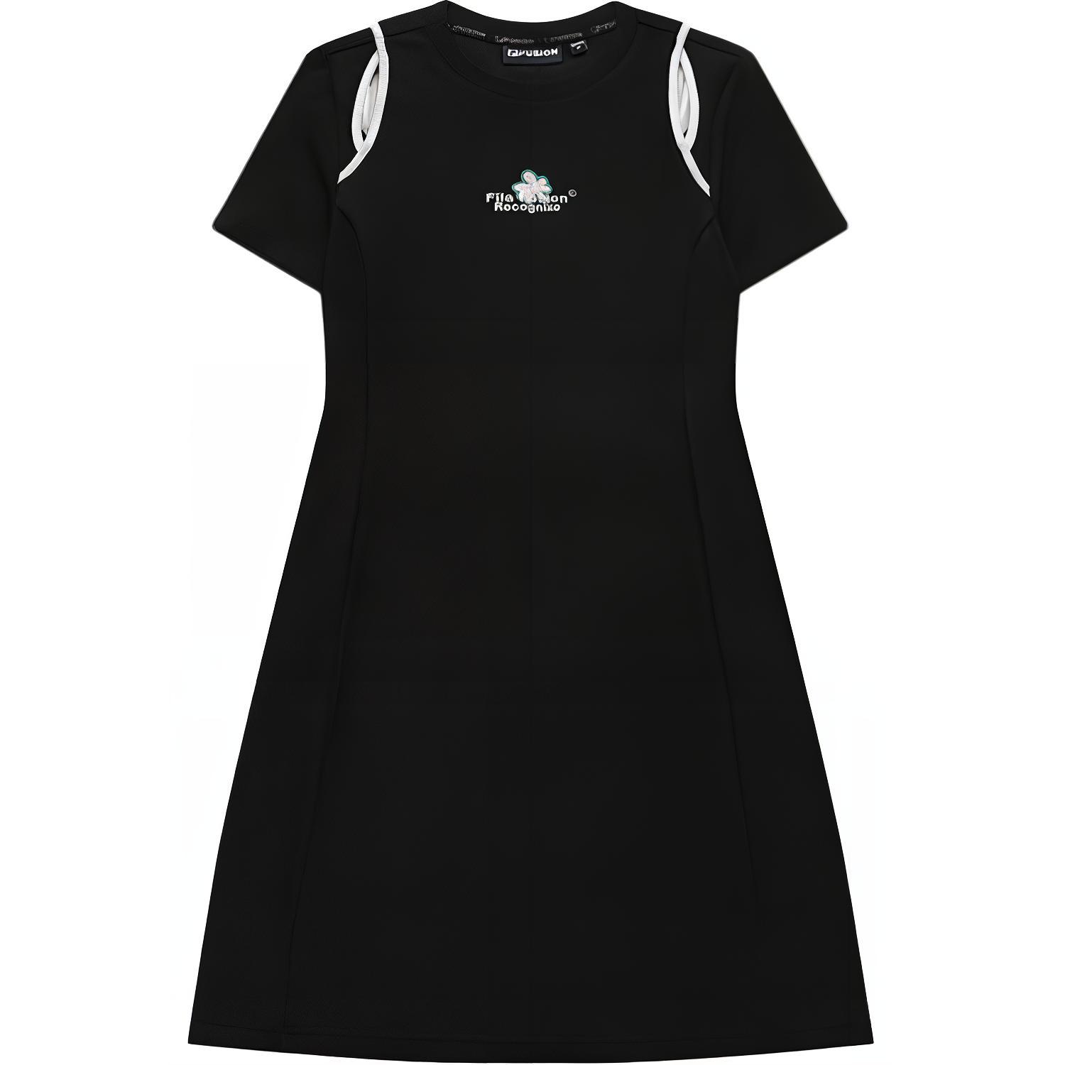 

Футболка с короткими рукавами женская Jet Black FILA FUSION