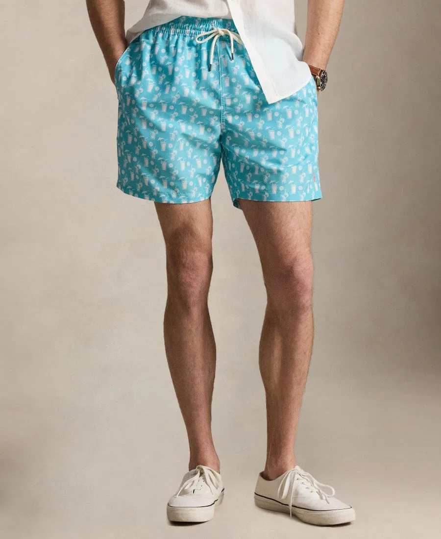 Мужские плавки с принтом Polo Ralph Lauren, Blue Polo Cocktail Convo