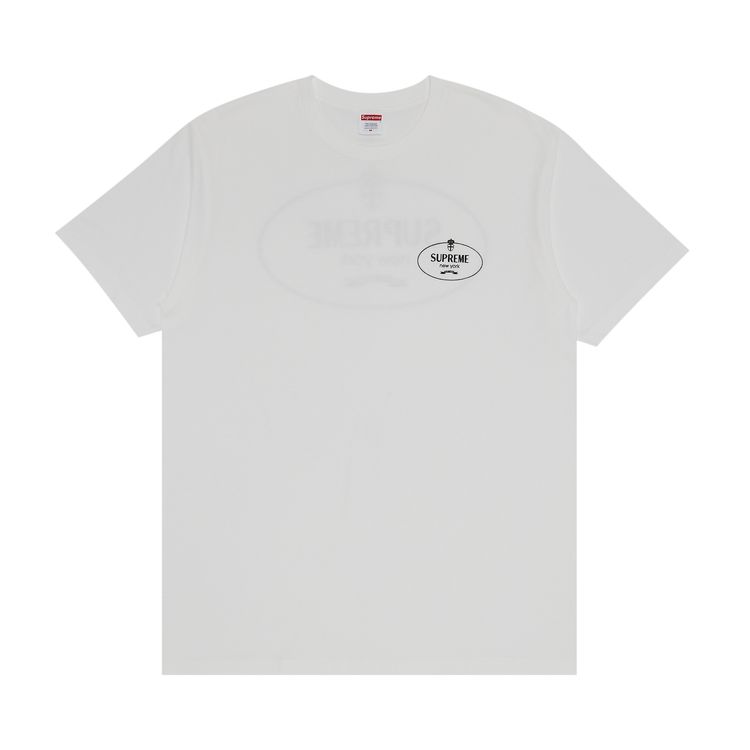 

Футболка Supreme Crest Tee 'White', белый