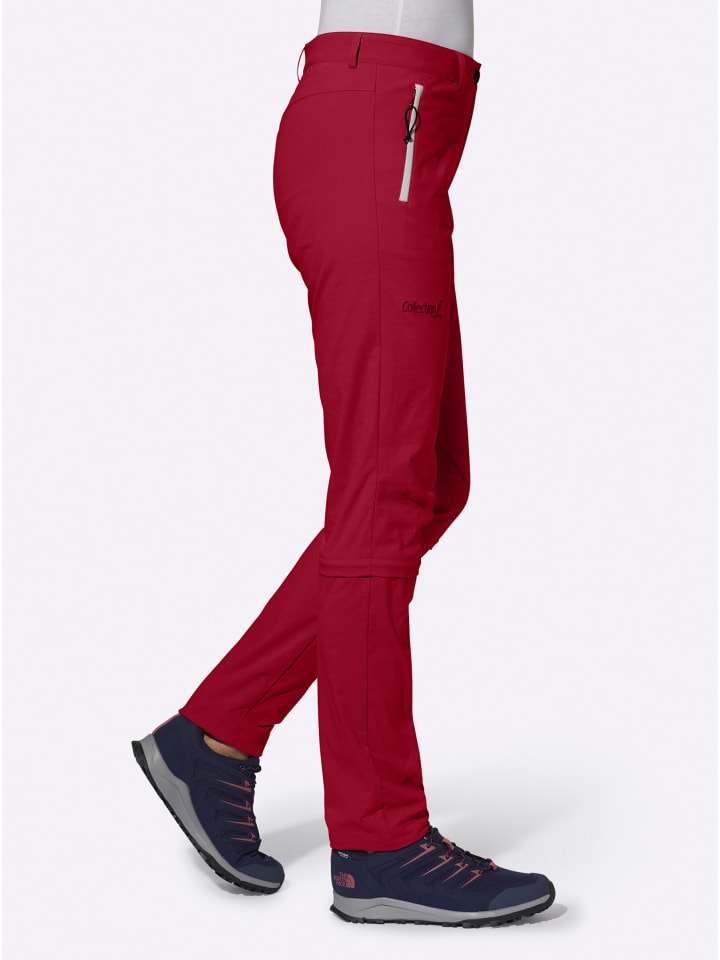 

Брюки на молнии вишневого цвета WITT WEIDEN