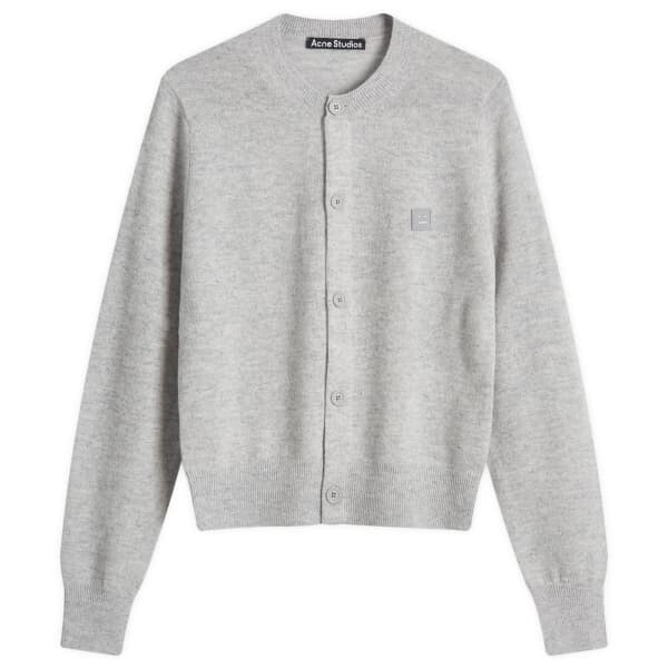 

Кардиган с лицевой стороны Acne Studios, серый